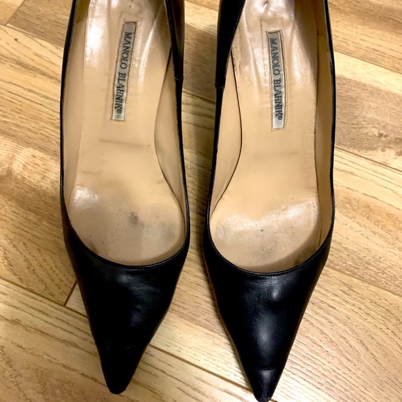 Manolo Blahnik Shoes - Manolo blahnik used for size 8.5 black